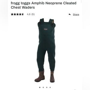 Frogg Togg Neoprene waders with boot